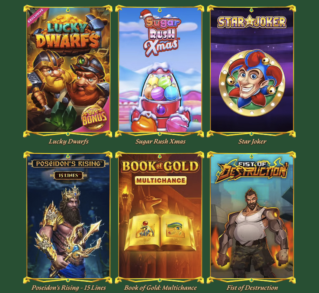 Slot di Greenluck su PC Slot di Greenluck su PC