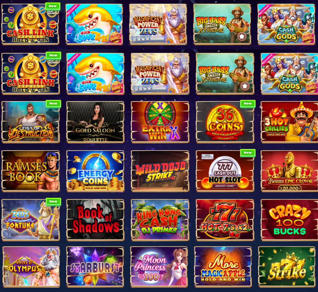 Giochi popolari di Wazamba su PC Giochi popolari di Wazamba su PC