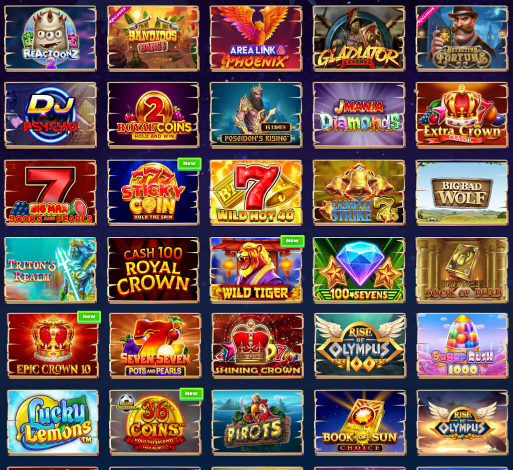 Slot di Wazamba su PC Slot di Wazamba su PC